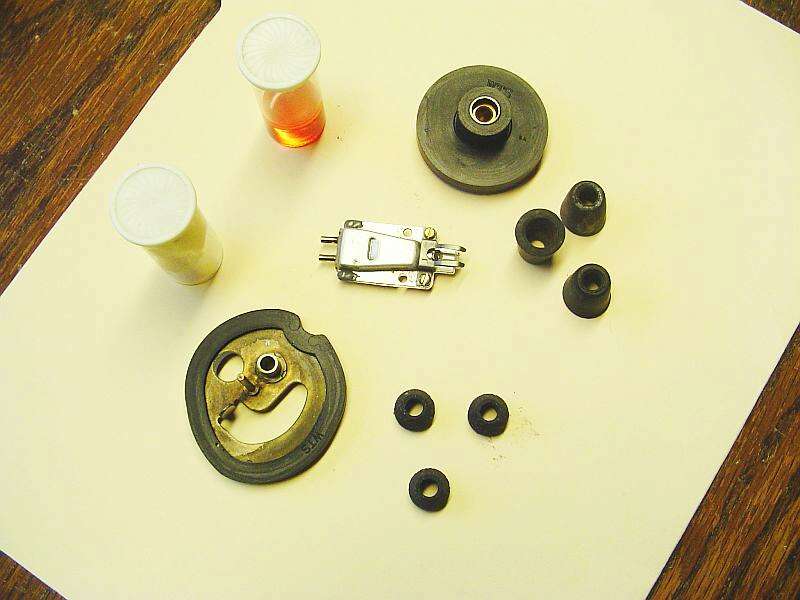 and JF RECORD PLAYER 2 TUBE CHASSIS REBUILD KIT RCA 45 MODEL 7EY1 DJ EF 